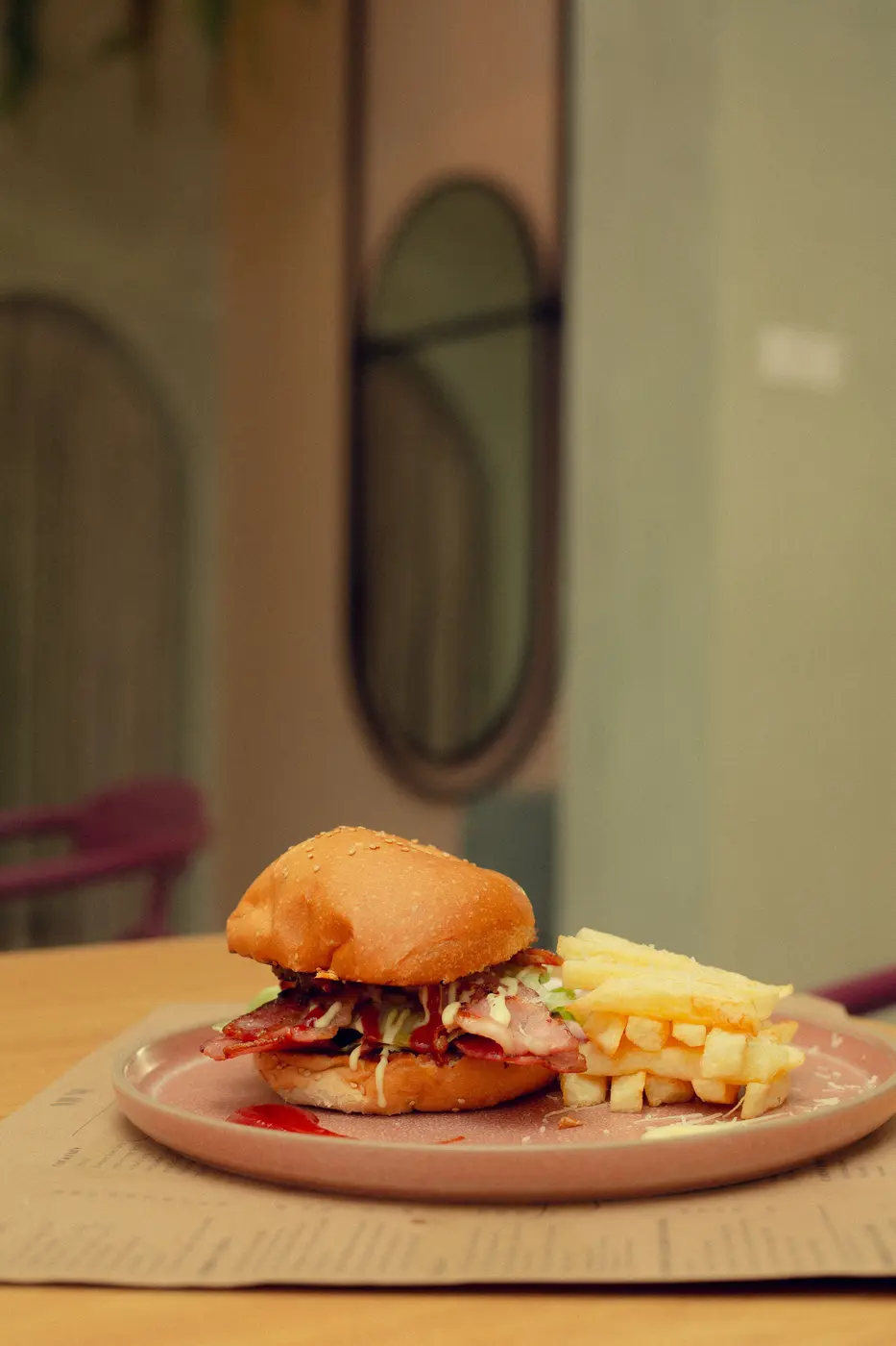 Burgers & acompanhamentos